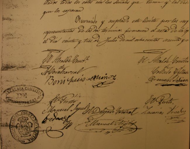 firmas de representantes