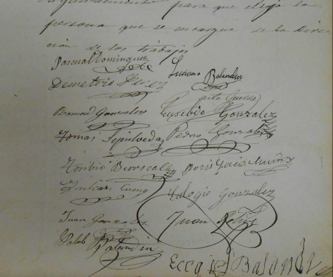 primeras firmas