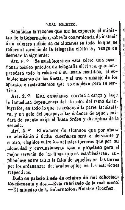 El Heraldo del 08-10-1852