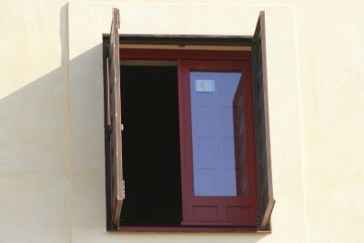 ventana pintada